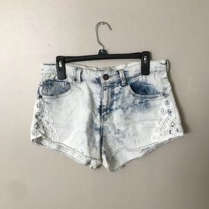 Mudd Acid Wash Jean Shorts